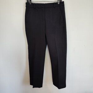 Ladies SZ 8P J Crew Factory Black Straight -Leg Kallie Pant
